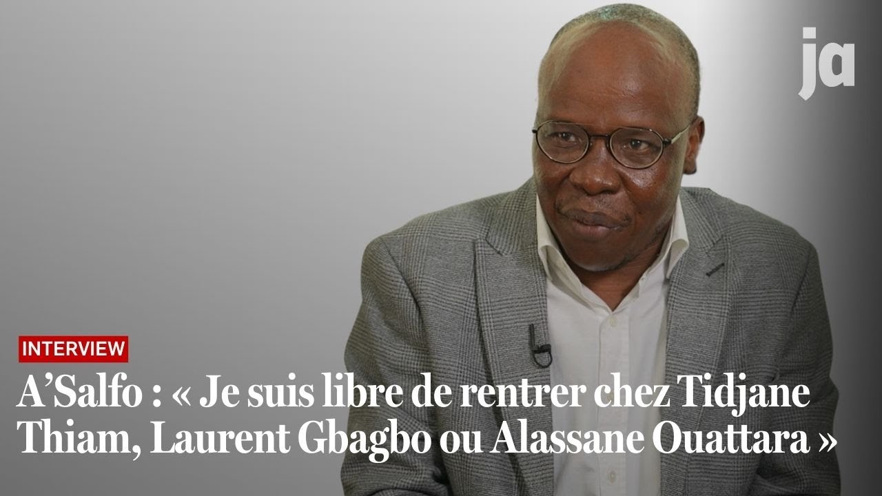A’Salfo : « Je suis libre de rentrer chez Tidjane Thiam, Laurent Gbagbo ou Alassane Ouattara »