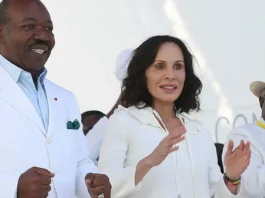 Ali Bongo, son fils Nourreddin et son épouse Sylvia ont trouvé refuge à Luanda en AngolaImage : Steeve Jordan/AFP