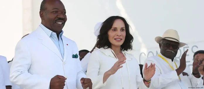 ALI BONGO Ali Bongo, son fils Nourreddin et son épouse Sylvia ont trouvé refuge à Luanda en AngolaImage : Steeve Jordan/AFP