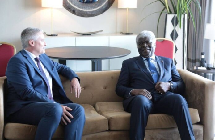CEO FORUM Mathias Cormann, secrétaire général de l’Organisation de coopération et de développement économiques (Ocde) a échangé avec le Premier ministre.