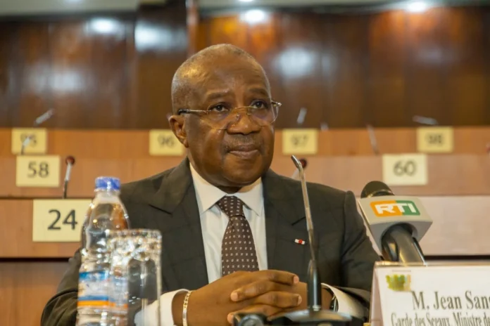 Sansan Kambilé, ministre ivoirien de la Justice et des Droits de l’homme