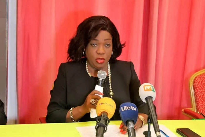 VALERIE YAPO, LORS DE SA CONFÉRENCE DE CE VENDREDI