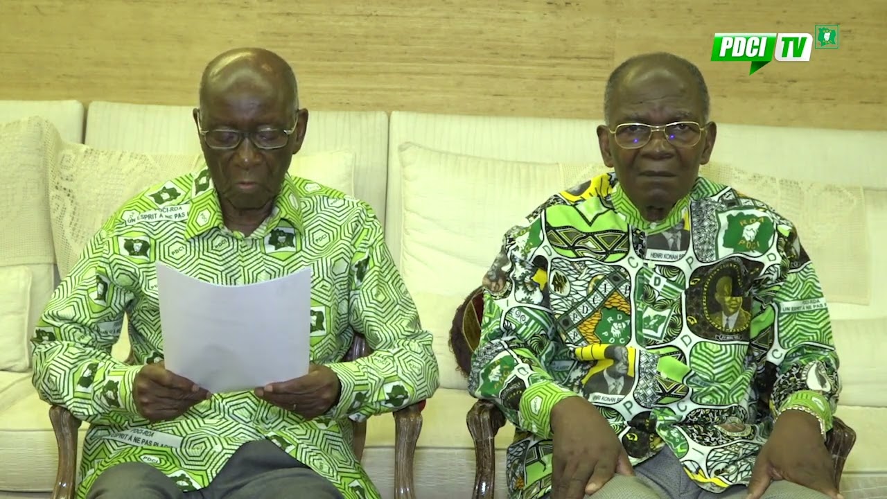 Le PDCI a un président intérimaire, N’Koumo Mobio remplace Tidjane Thiam