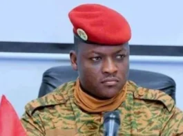 brahim Traoré, président du Burkina Faso