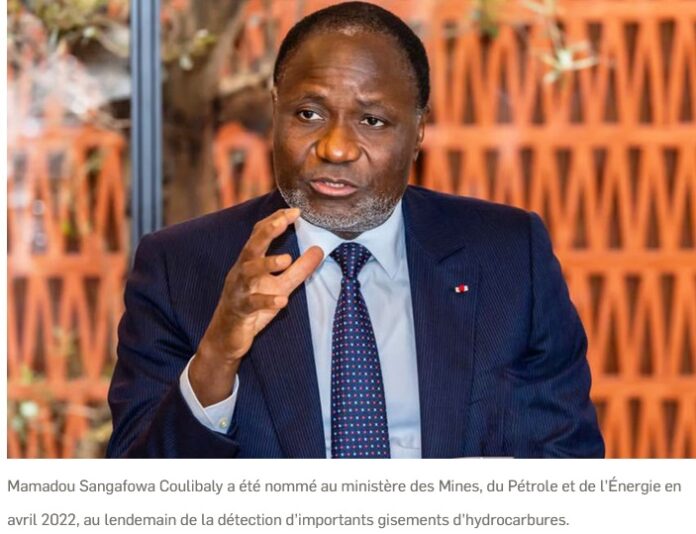 Le ministre ivoirien des Mines, du Pétrole et de l’Énergie, Mamadou Sangafowa Coulibaly