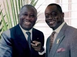 LAURENT GBAGBO ET GEORGES TAI BENSON