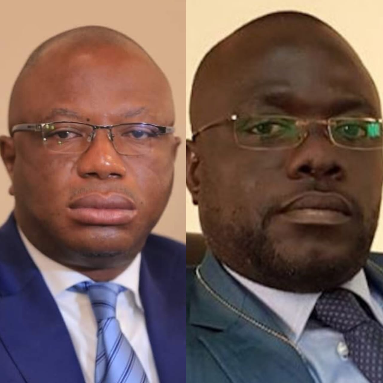 LE VICE-PRÉSIDENT DU CONSEIL STRATÉGIQUE ET POLITIQUE DU PPA-CI, DAMANA ADIA ALIAS PICKASS ET JUSTIN KOUA