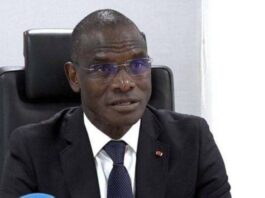 e ministre de l’Intérieur et de la Sécurité, le Général Vagondo Diomandé