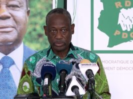 Lors d’un échange par visioconférence avec des militants, le Porte-parole de ce parti, Brédoumy Soumaila, accuse la CEI de refuser de donner “l’opportunité’’ au président du PDCI, Tidjane Thiam, “de se faire élire’’