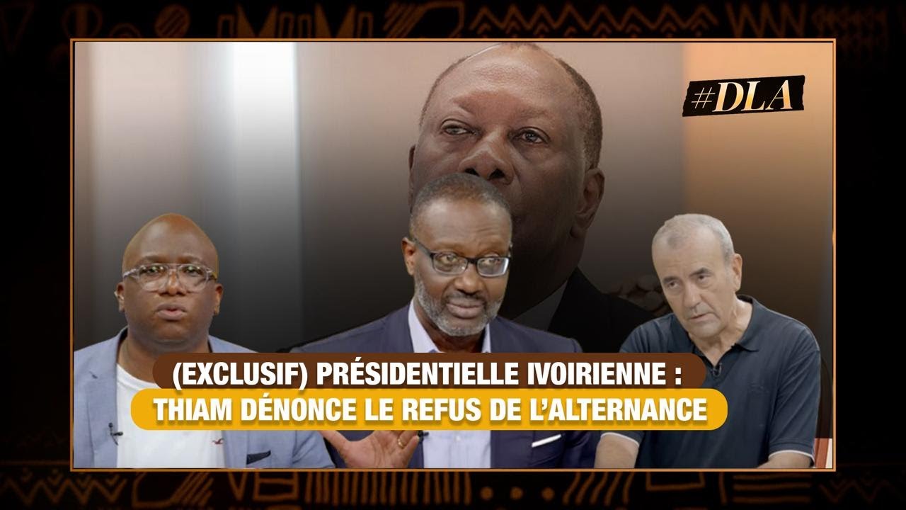 Interview de Tidjane THIAM qui presente le livre-programme de son projet de société et lance un défi au président OUATTARA.