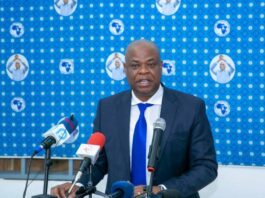 Dr Justin Koné Katinan, président du Conseil stratégie et politique, en charge du programme du gouvernement et de la promotion du panafricanisme. (Ph: Dr)