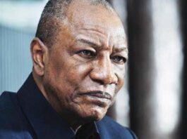 Alpha Condé, président de la république de Guinée du 21 décembre 2010 au 5 septembre 2021.