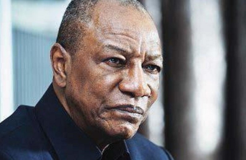 Alpha Condé, président de la république de Guinée du 21 décembre 2010 au 5 septembre 2021.