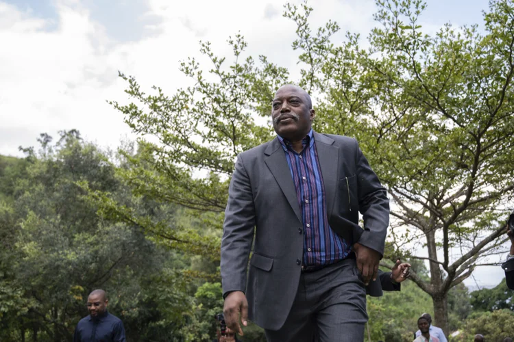 Photo: Moses Sawasawa Associated Press Joseph Kabila avait fait une apparition surprise à Goma, capitale de la province du Nord-Kivu et fief du M23, le jeudi 29 mai 2025.